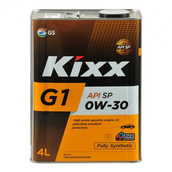 Масло моторное KIXX G1 API SP (0W-30) 4л.