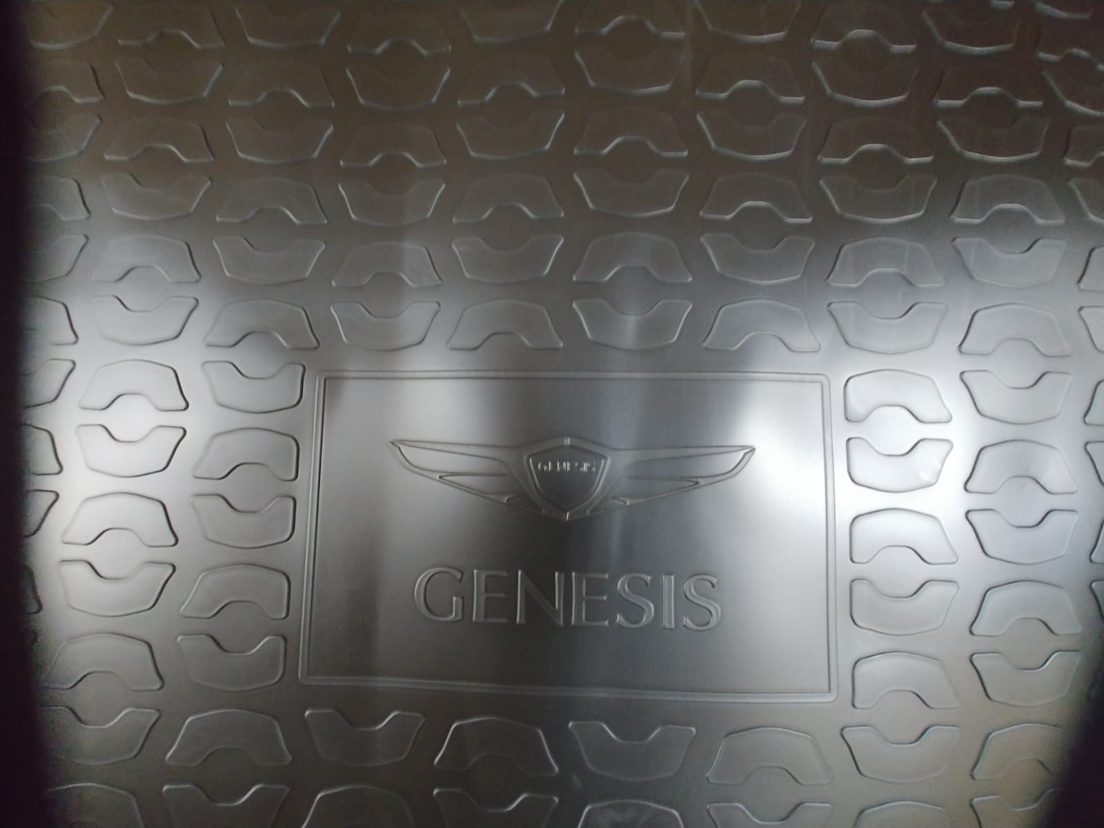 Коврик багажника для Genesis GV80, 7 мест (короткий)